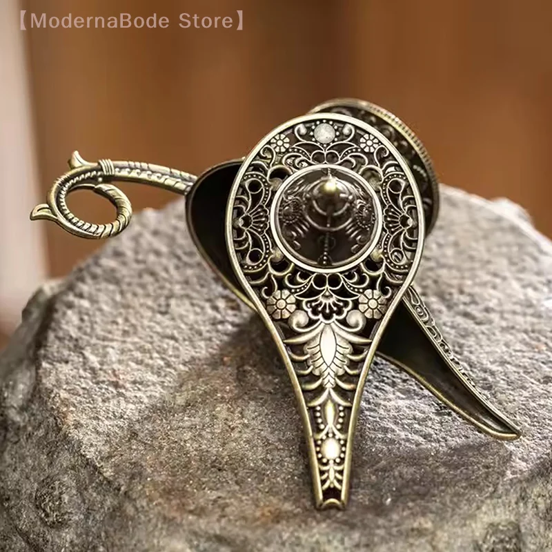 【M】 1 Stück arabischer Weihrauchbrenner im antiken Stil, Lampe aus Metall, duftender und duftender Kerzenhalter, Heimdekoration, Geschenk