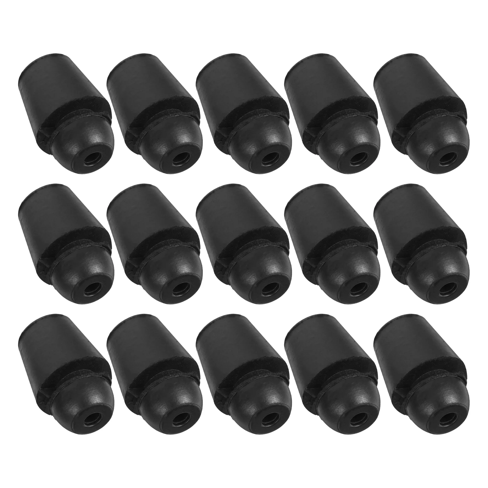 

50 Pcs Car Bumper Rubber Plug Door Absorber Guards for Protection Protector Pads Anti-vibration Plugs Doors