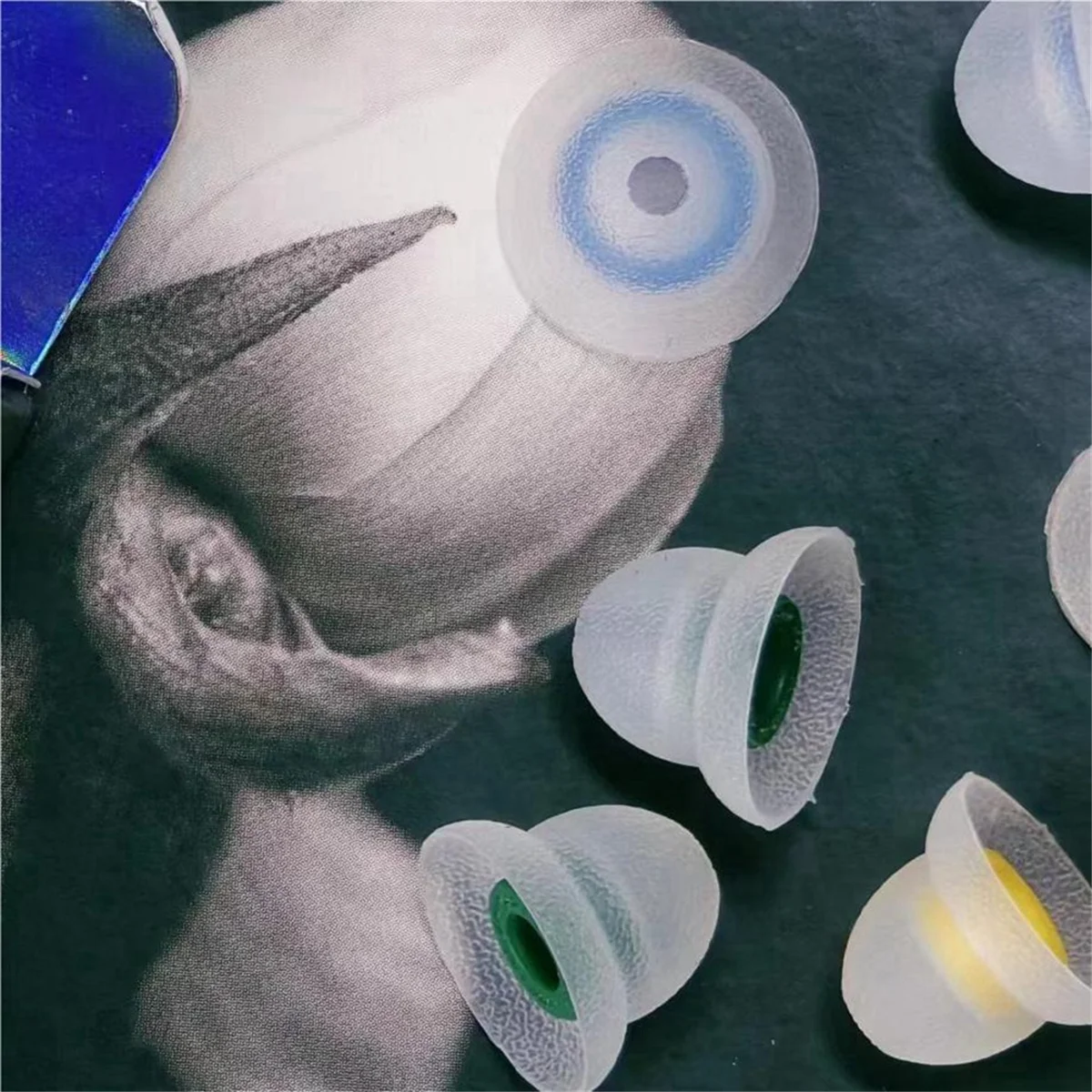 Tang Sancai Almohadillas de silicona bloqueadas con sistema de agarre de liberación de presión con aislamiento de ruido