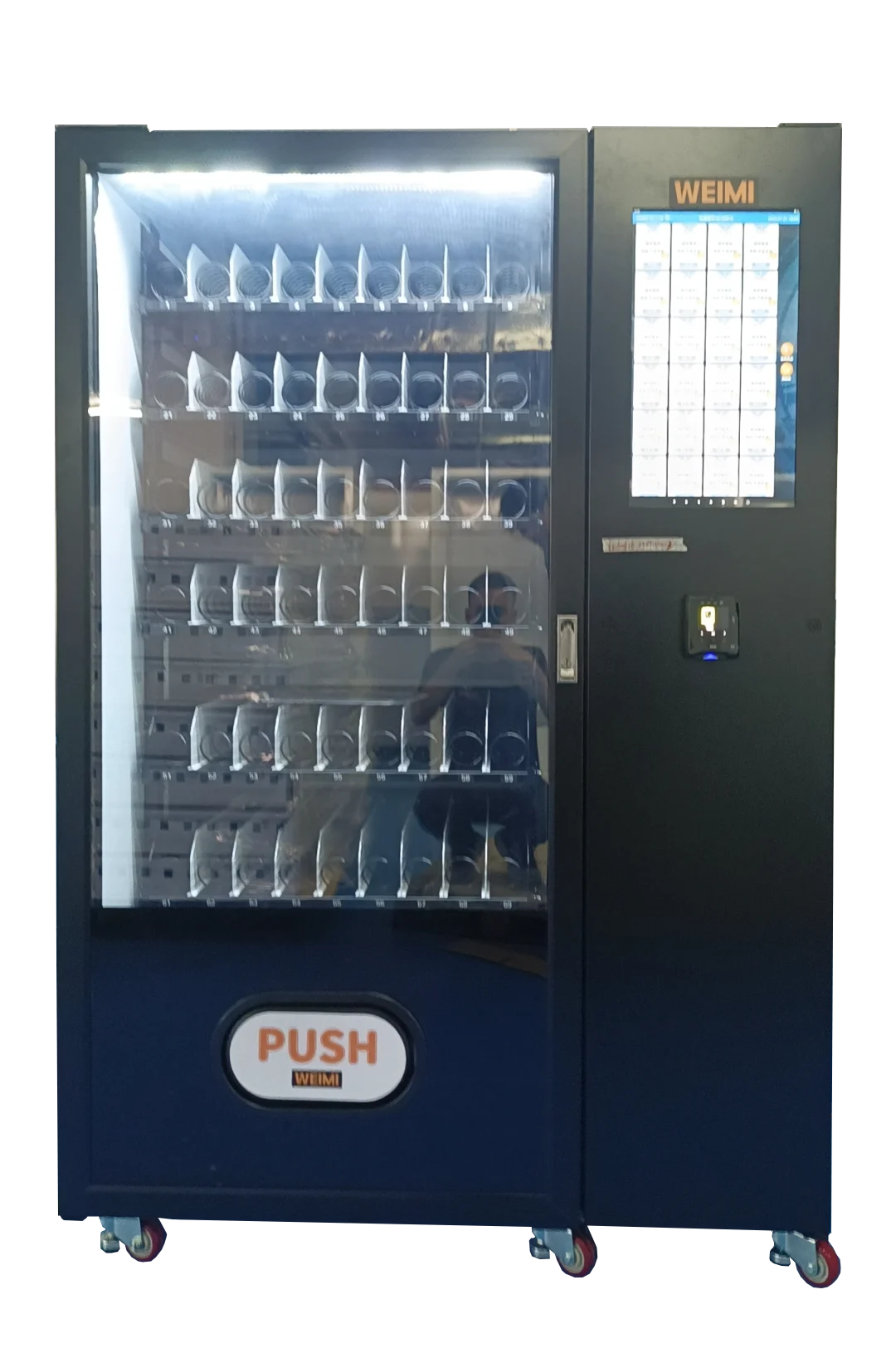 smart vending High quality vending machine touch screen commercial combined