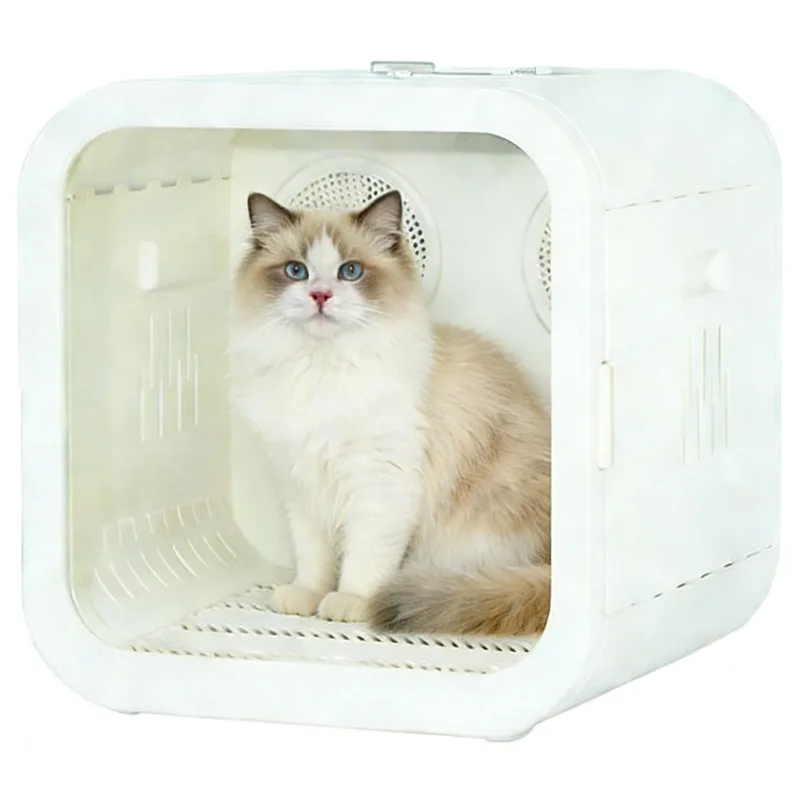

68L Automatic Pet Drying Box Cats Dogs Smart Temperature Control 360° Airflow Negative Ion Grooming Quiet Motor Auto Power-Off