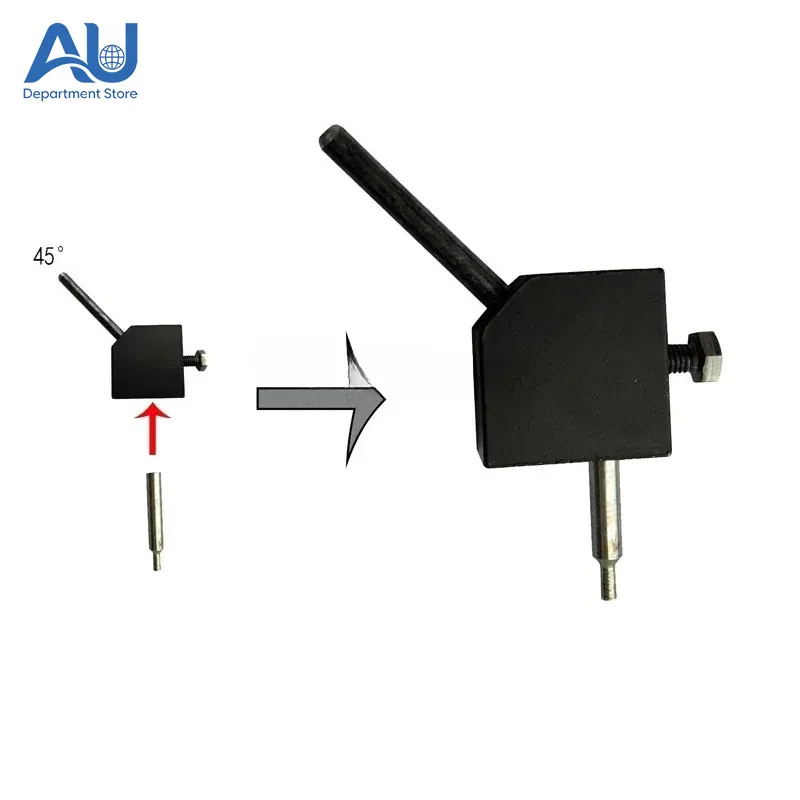 45 Degree Angle Converter for Gem Faceting Machine Jade Grinding Faceted Manipulator Gemstone Angle Polisher Parts