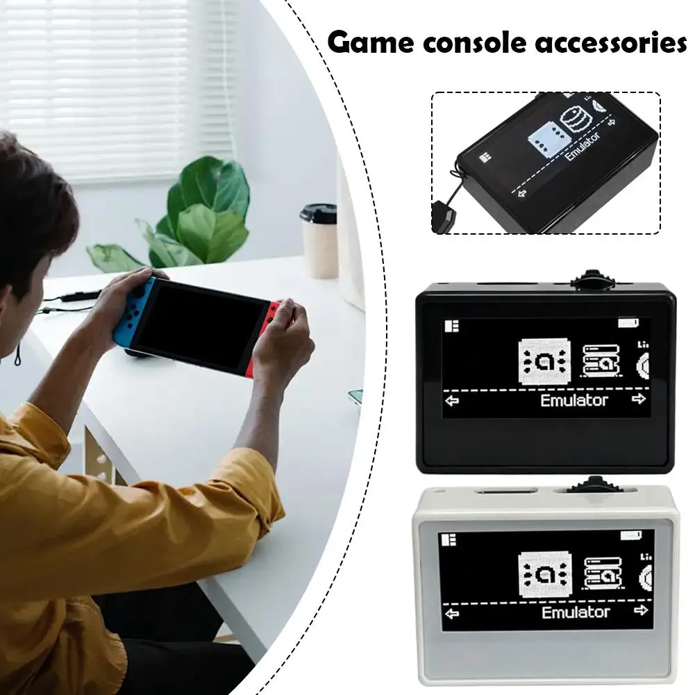 

For INFC Pixl Amiibo Emulator For Switch Supports INFC OLED High-definition Smart Analog 14 Languages Smart Analog Linkage Card