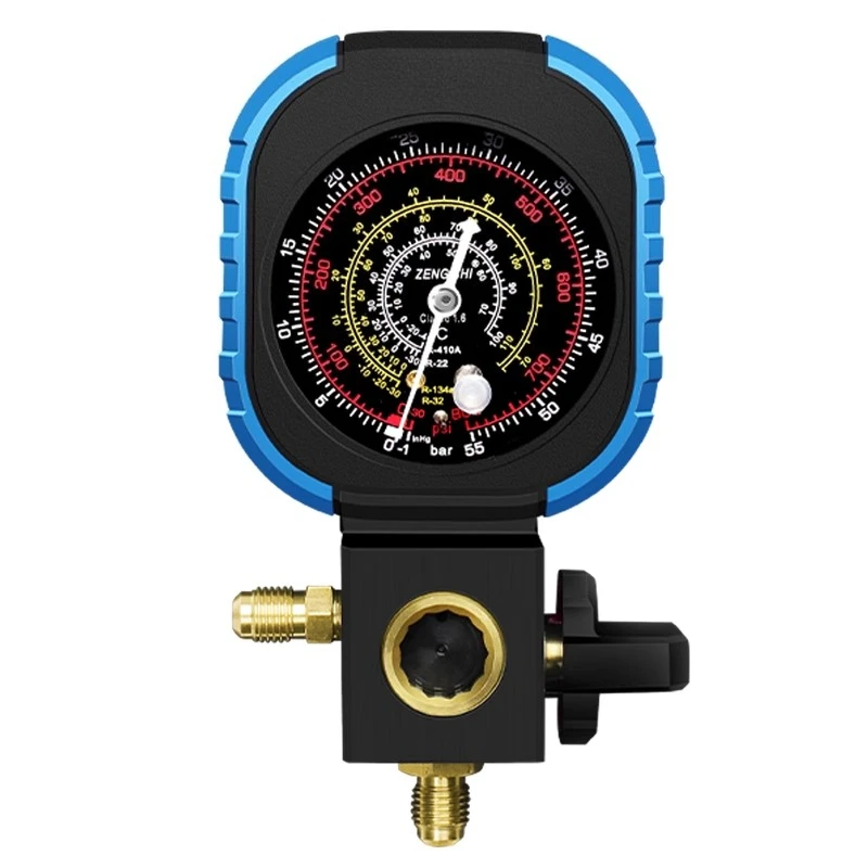

Ball valve air conditioner pressure gauge R22R410aR32 refrigerant single gauge liquid