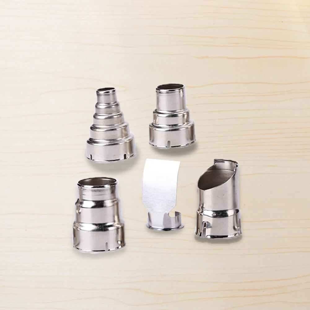7 Stuks Heteluchtpistool Lucht Nozzles Kit Rvs Heteluchtpistool Nozzles Luchtuitlaat Diameter 35 Mm Verwarming pistool Nozzles Industrieel Gereedschap