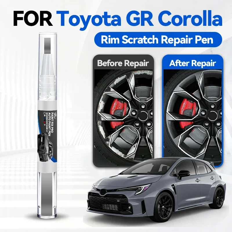 

Ручка-корректор для ремонта лакокрасочного покрытия Toyota GR Corolla, средство для удаления царапин, аксессуар для самостоятельного ремонта автомобиля, черный/белый цвет