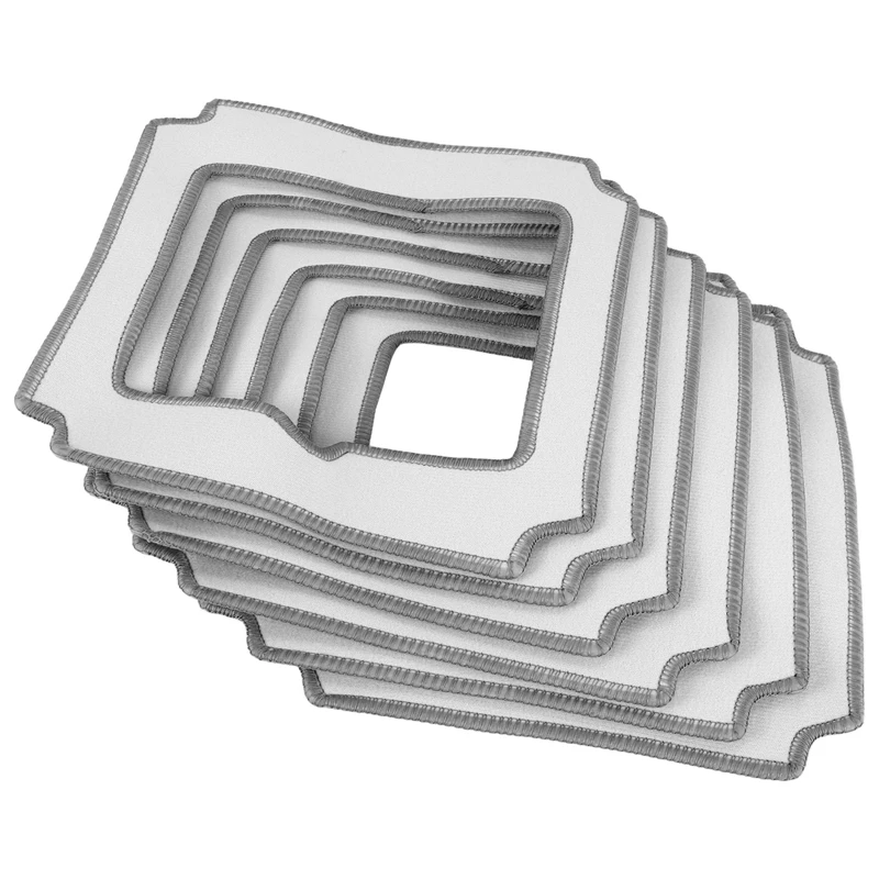 6PCS หุ่นยนต์ทําความสะอาดหน้าต่าง Mop ผ้าทําความสะอาด Rag ผ้าเช็ดตัวฝุ่นผ้าทําความสะอาดผ้าสําหรับ YW509