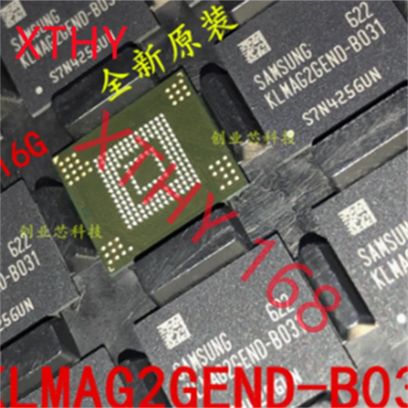 1pcs-5pcs /lot KLMAG2GEND-B031 16G EMMC BGA KLMAG2GEND B031 in stock  New Oiginal 