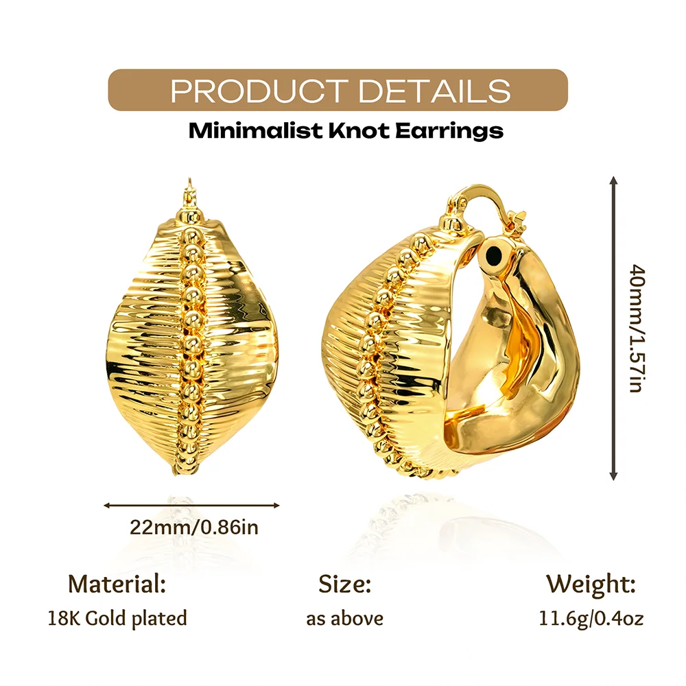 YTJX Modischer runder 18 Karat vergoldeter Kupferring für Damen, Ohrringe, Party-Geschenke, Schmuck, Accessoires, Alltagskleidung, 2025, neue Weihnachten – Detail 2