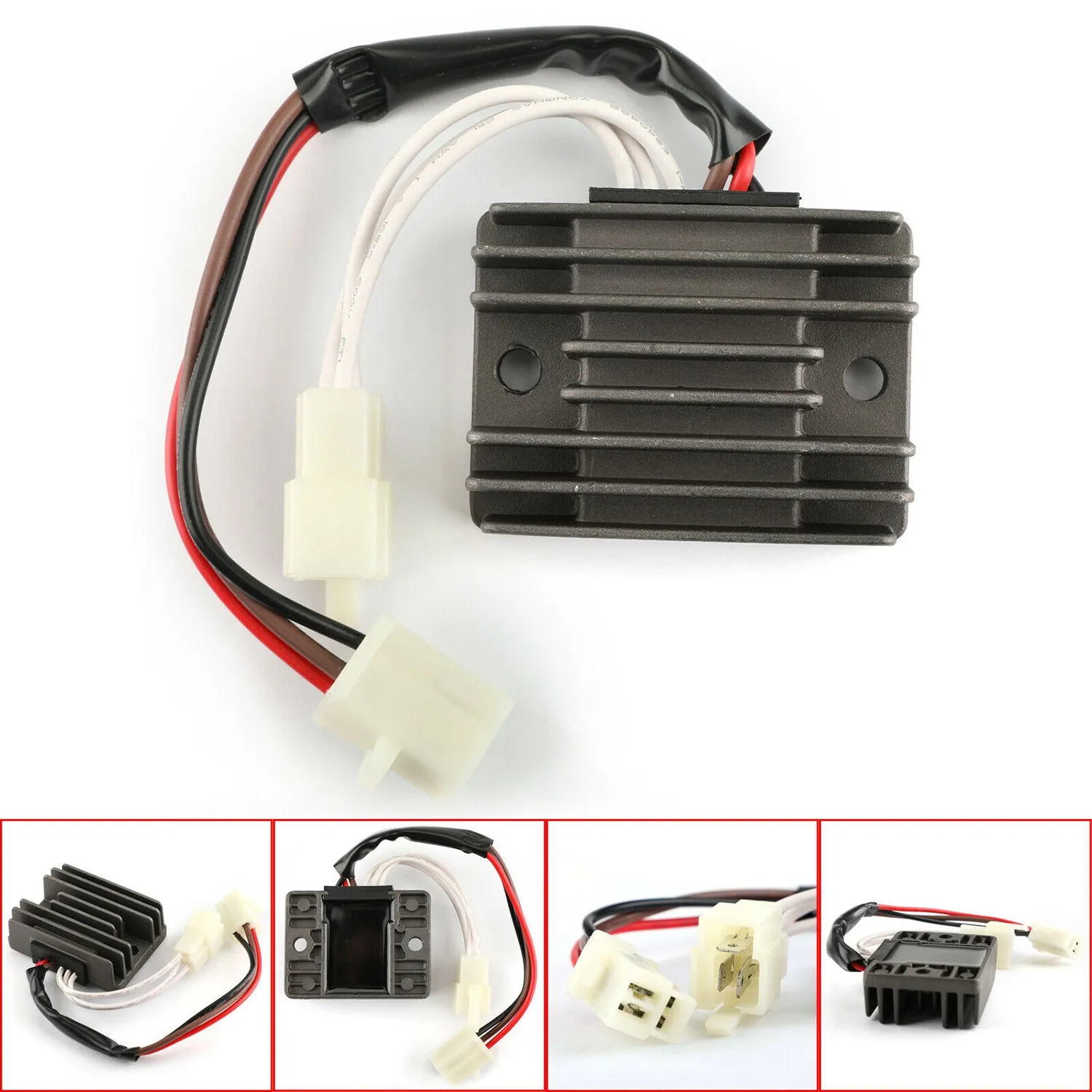 

Motorcycle Voltage Regulator Rectifier For TZR125 RD125LC RZ125 SR125 SR185 5H0-81960-A0 5HO-H0 SH239
