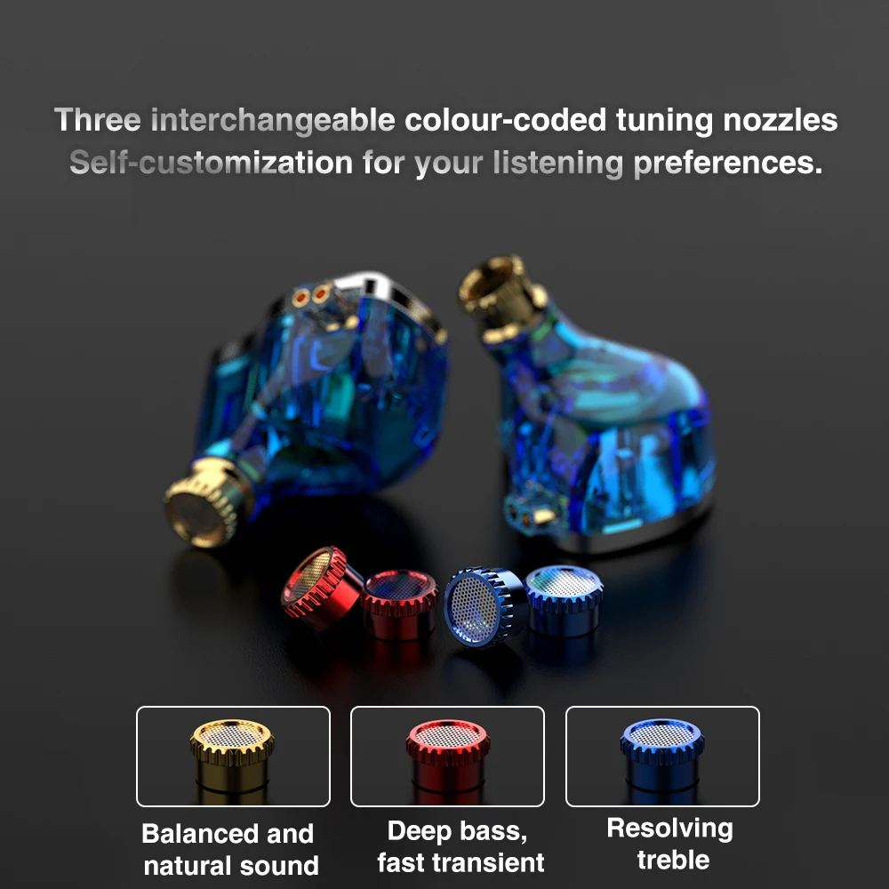 TRN STM 1DD 1BA auriculares intrauditivos híbridos HIFI Monitor de DJ auriculares deportivos para correr tapones para los oídos auriculares con filtro reemplazable híbrido