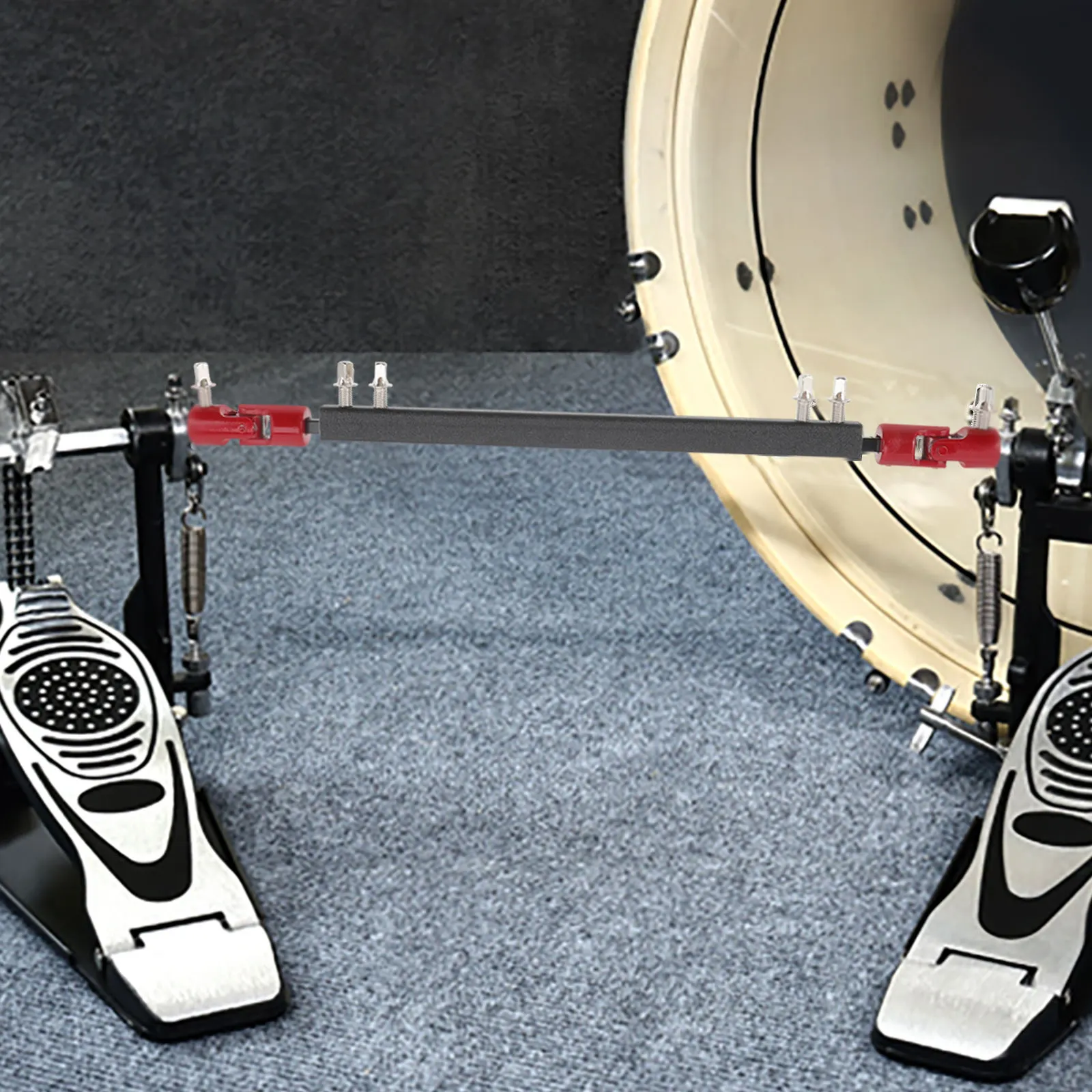 Double Drum Pedal Linkage Bass Drum Pedal Link Bar Drum Replacement Supplies Drum Kit Pedals Link Bar