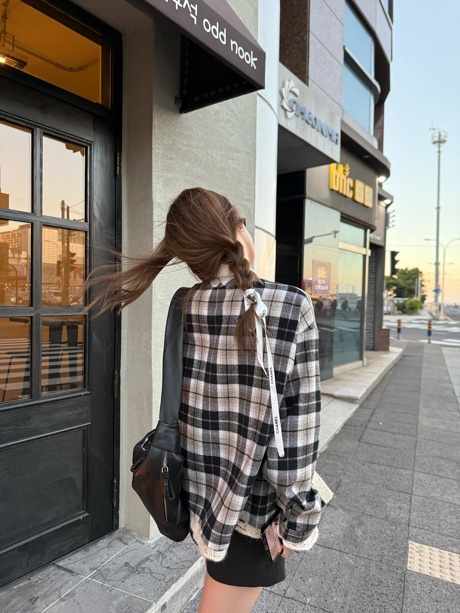 

Женский свободный вязаный кардиган LelyMooch с ажурным узором, в клетку, с лоскутными вставками, тяжелый, с длинными рукавами, свитер-пальто