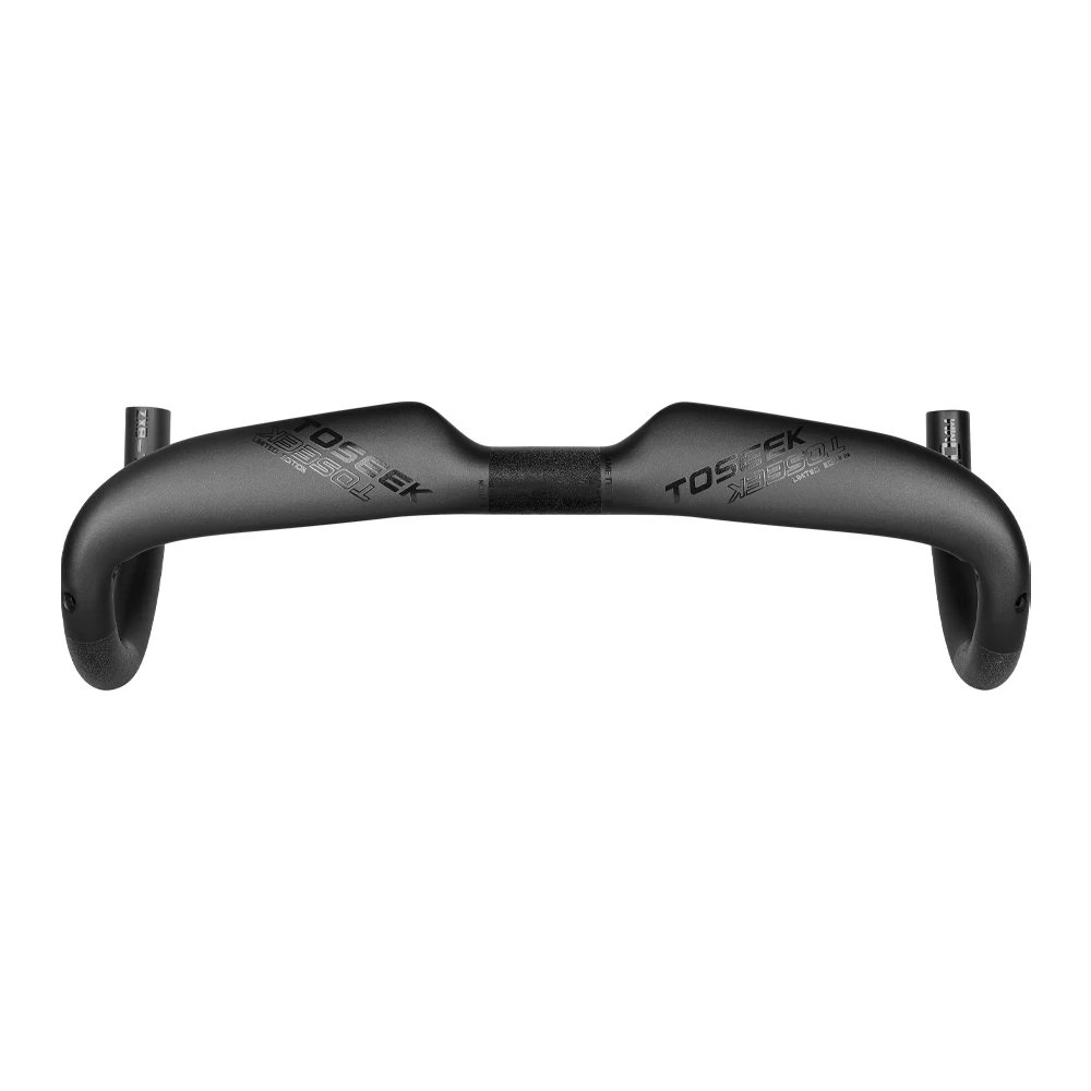 Carbon Cruiser Road Handlebar, Lightweight Ergonomic Drop, Durable Speed Comfort for Cycling Upgrade Performance