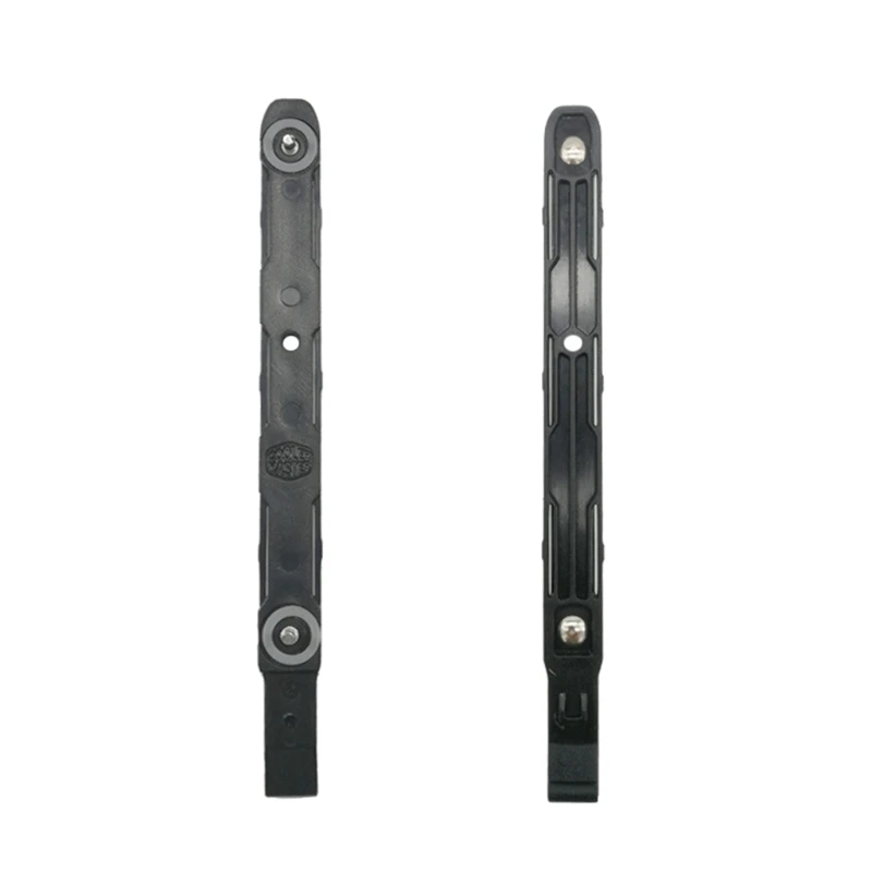 2 Stück Chassis-Festplatten-Montageschienen für 3,5-Zoll-HDD-Halterung links rechts für Kühler für Masters SATA SSD Computer Connect – Detail 1