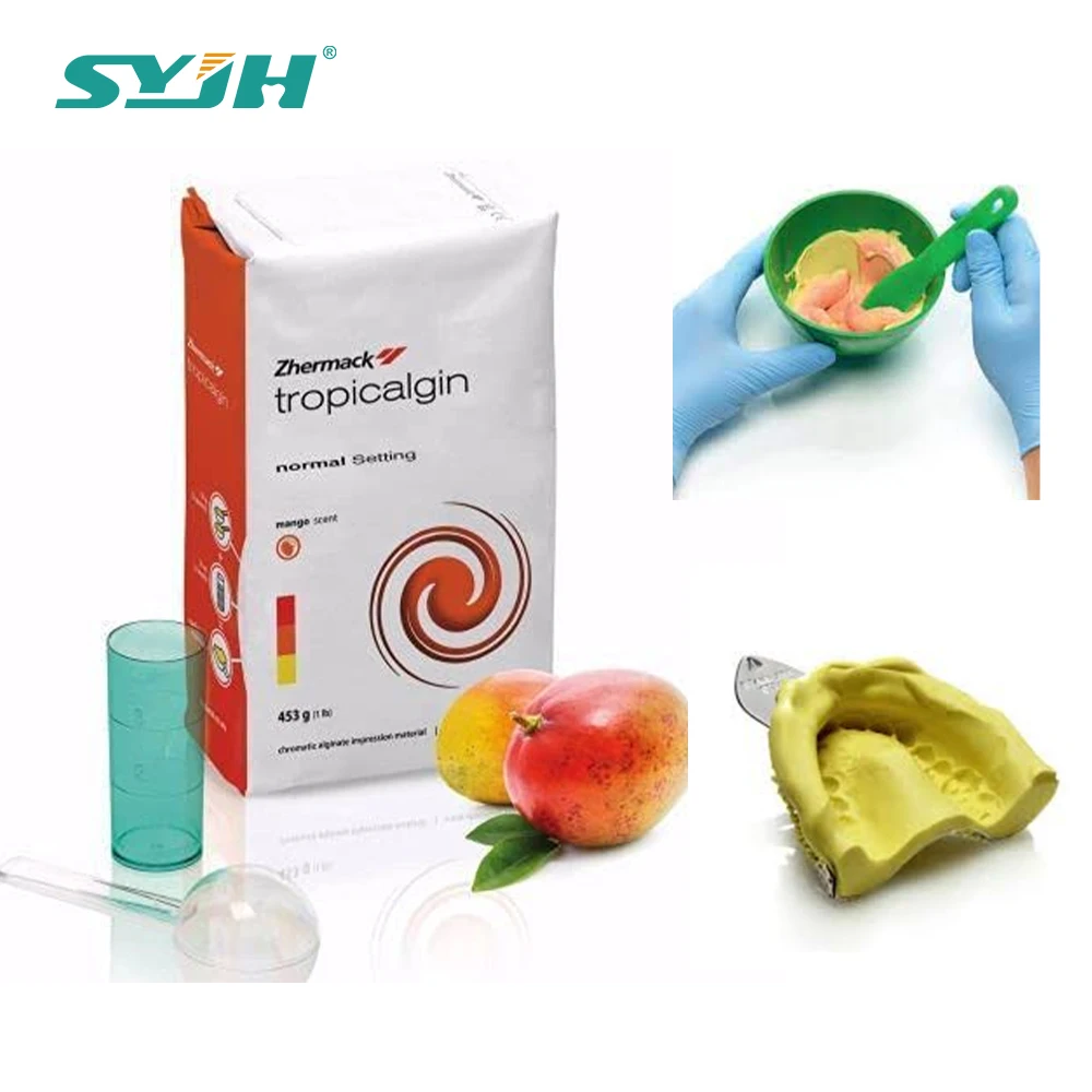 

Стоматологический порошок для оттисков альгината, высокоточный тропический гидробит, мягкие беспыльные материалы для оттисков альгината для стоматологической лаборатории