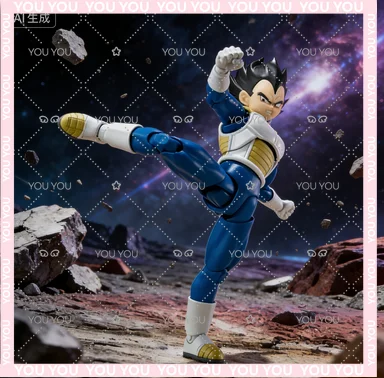 

Adults Fun in-Stock Genuine Bandai S.H.Figuarts SHF Dragon Ball Vegeta-DAIMA Action Figure Model Toy
