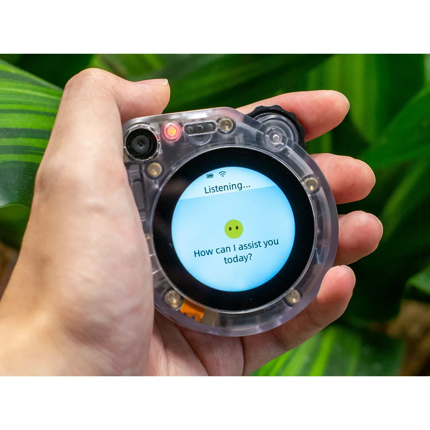 SenseCAP Watcher para reconocimiento de cámara asistente de voz XiaoZhi AI con reconocimiento visual y protocolo MCP Robot ESP32S3