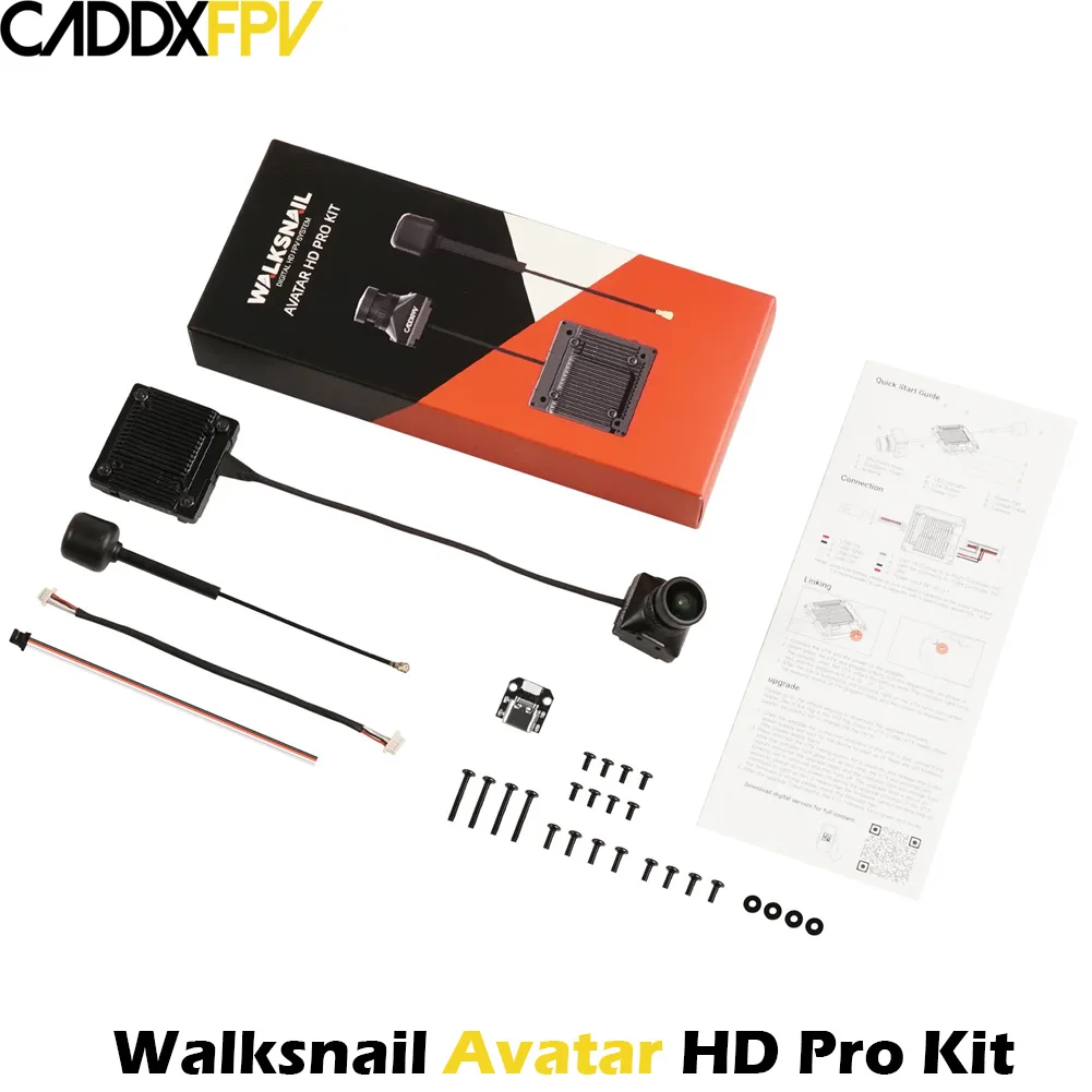 Caddx Walksnail Avatar HD Pro Kit 32G مع إصدار هوائي واحد Gyroflow لطائرات بدون طيار FPV حرة لتقوم بها بنفسك أجزاء #2
