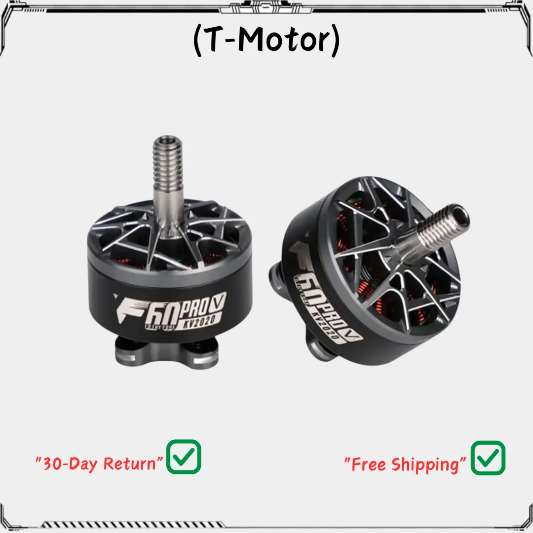 

T-Motor F60 PRO V F60PROV 1750KV 1950KV 2020KV 2550KV 5-6S Бесщеточный двигатель для RC Drone FPV Racing