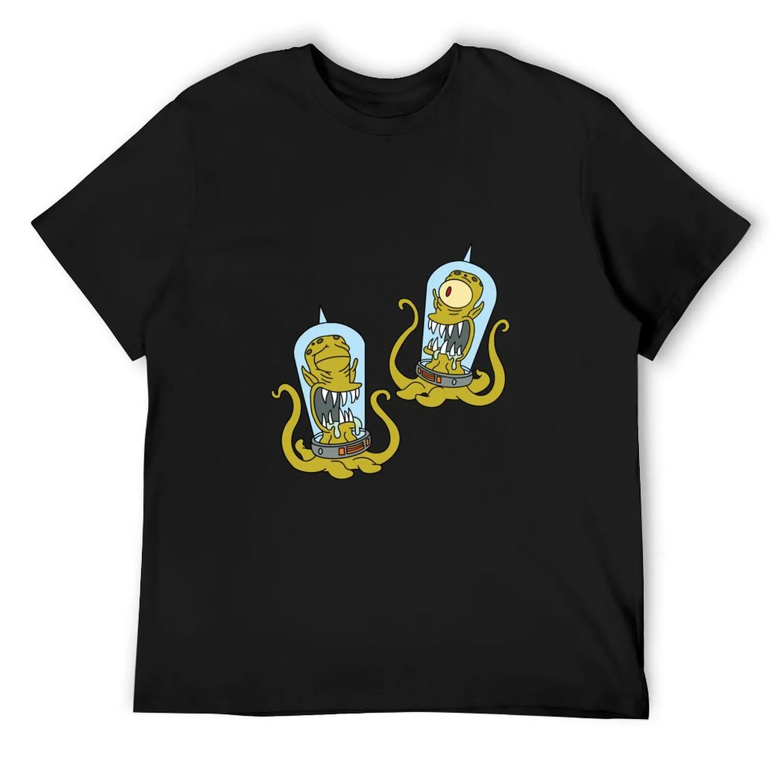 Kang and Kodos Treehouse of Horror T-Shirt sweat vintage t shirts blacks korean fashion men tshirt