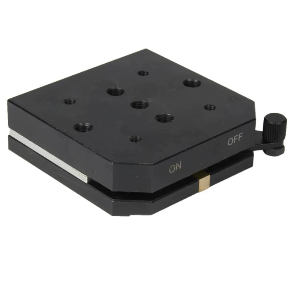 Optical Gradual Magnetic Base, 0-23KG Continuously Adjustable Magnetic Force - Ultra-Thin Magnetic Stand with M6 Thread