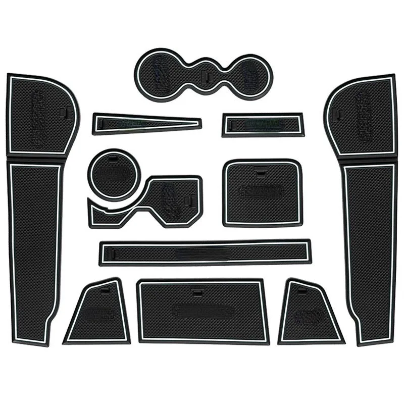 Per Volkswagen Golf 8th 2021-2024 Auto Interni Porta Scanalature Tappetini Cancello Slot Pad antiscivolo Tazza Zerbino Accessori Copertura