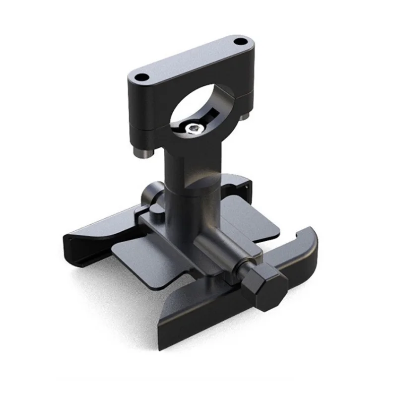 Aluminum Alloy Rearview Mirror Phone Mount for Motorcycle Electric Vehicle Bicycle - Navigation Holder Metal view 5