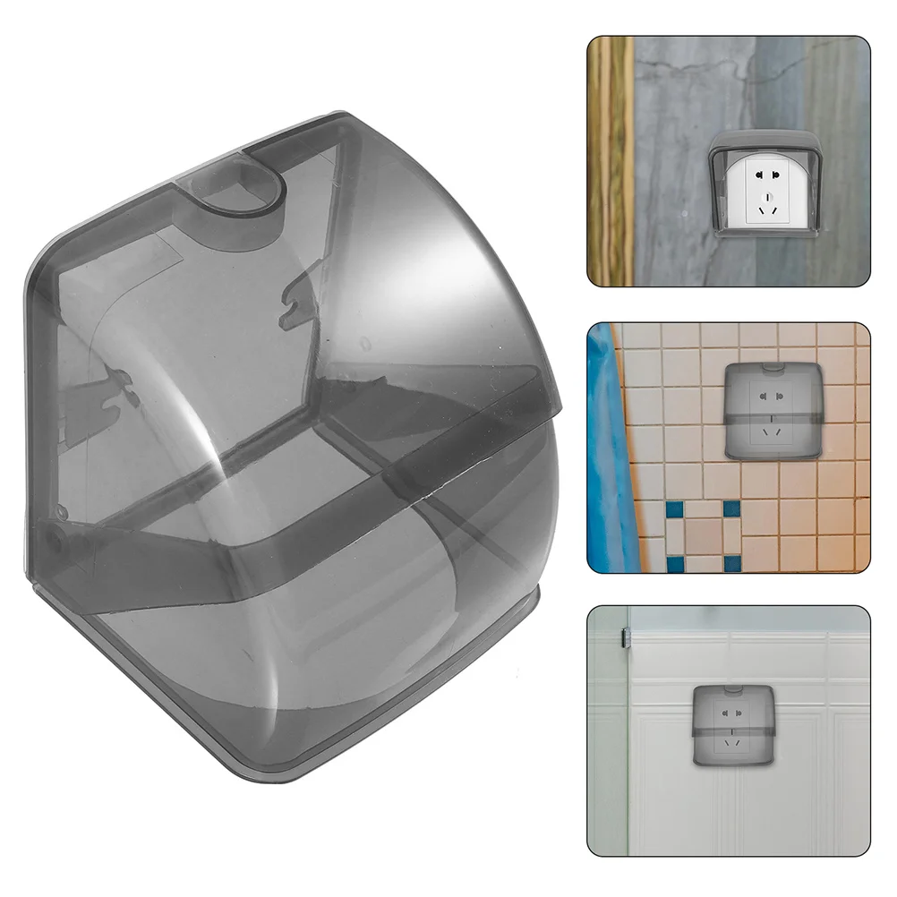 

2Pcs Waterproof Outlet Cover Box Splashproof Outdoor Socket Protector Universal Folding Weatherproof Electrical Receptacle Cover