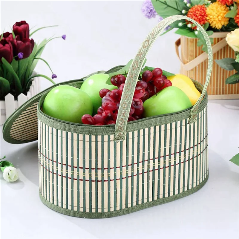 

ABZS 4X корзина портативная корзина для мелочей и закусок открытый кемпинг еда контейнер для хранения фруктов домашний декор органайзер аксессуары