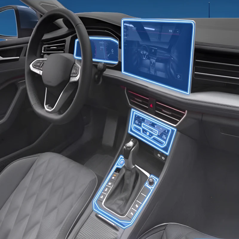 

ДЛЯ Volkswagen Sagitar 2023-2025 приборная панель мультимедийная навигация прозрачная защитная пленка от царапин модификация для
