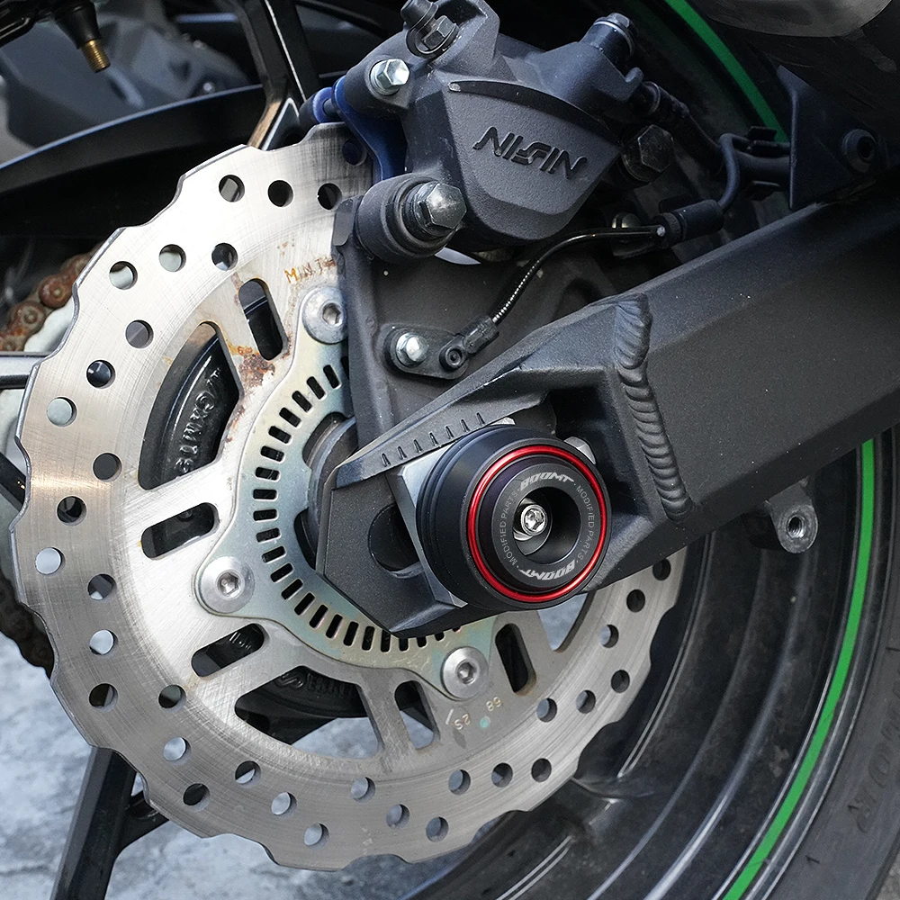 For CFMOTO 800MT 800NK MT800 NK800 CF 800 MT NK 2023 2024 2025 Motorcycle Front Rear Axle Wheel Fork Slider Crash Protector Pad - Image 4