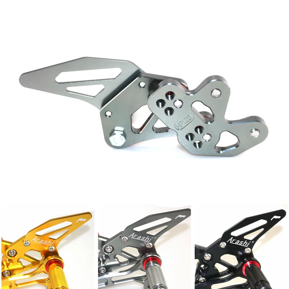 For SUZUKI GSXR600 GSXR750 2011-2019 Motorcycle Modified Adjustable Footpegs Foot Peg Aluminum Alloy Parts GSX-R 600 750