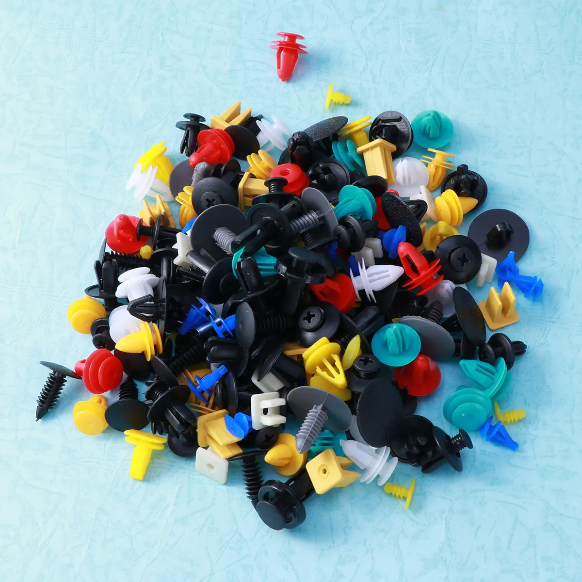 

200 шт. автомобильных нейлоновых клипс-фиксаторов для обшивки, бампера, дверных панелей, салона, сверхпрочные крепежные заклепки