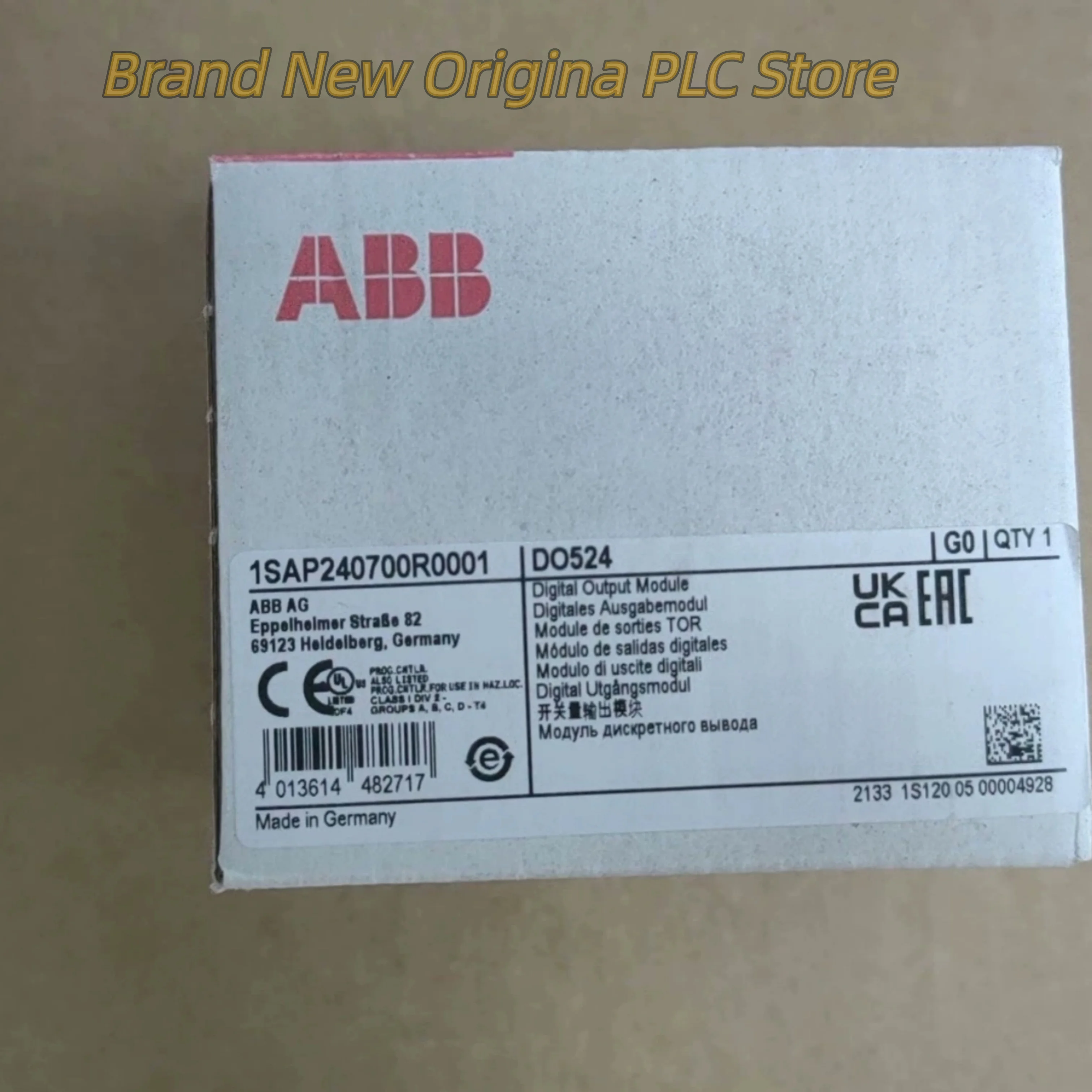 Módulo PLC DO802 3BSE022364R1 100% NOVO DO810 3BSE008510R1