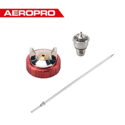 AEROPRO-LVLP Pistola De Pulverização, Agulha De Bico, Air Cap, Pulverizador, Ferramentas De Pintura Para Carros, A610, 1.3mm, 1.4mm, 1.5mm, 1.7mm, 2.0mm