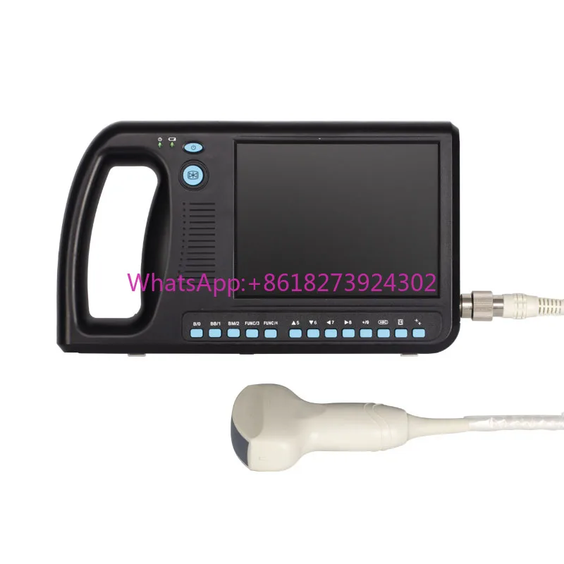 

Handle 5.7 Inch Sheep Ultrasound Scanner Veterinary Portable Goat Sonar Machine Pig Echo Pregnancy Tester Animal Farm Equipment