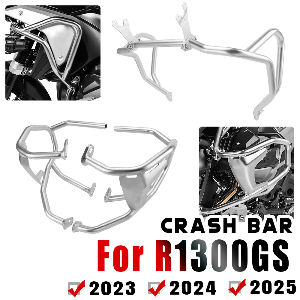 

Upper Lower Bumper For BMW R1300GS R 1300GS R 1300 GS R1300 GS ADV 2023 2024 2025 Crash Bar Engine Guard Motorcycle Accessories
