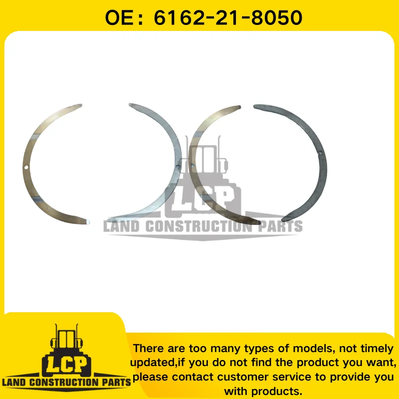 Machinery Engine Main Thrust 6162-23-8050 for Engine S6d170 QSK23 Wheel Loader Wa600-1 Wa600-3 Buildozer D375A-3 D375A-5 4 pcs