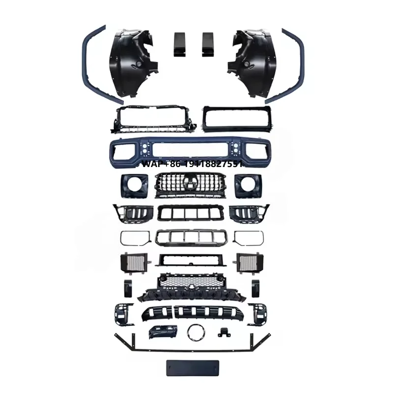 

New G Class W465 G63 Style Rear Body Kit 2025+ Car Front Bumper Fender Liner for G500 G550 Auto Retrofit Accessories by Benz