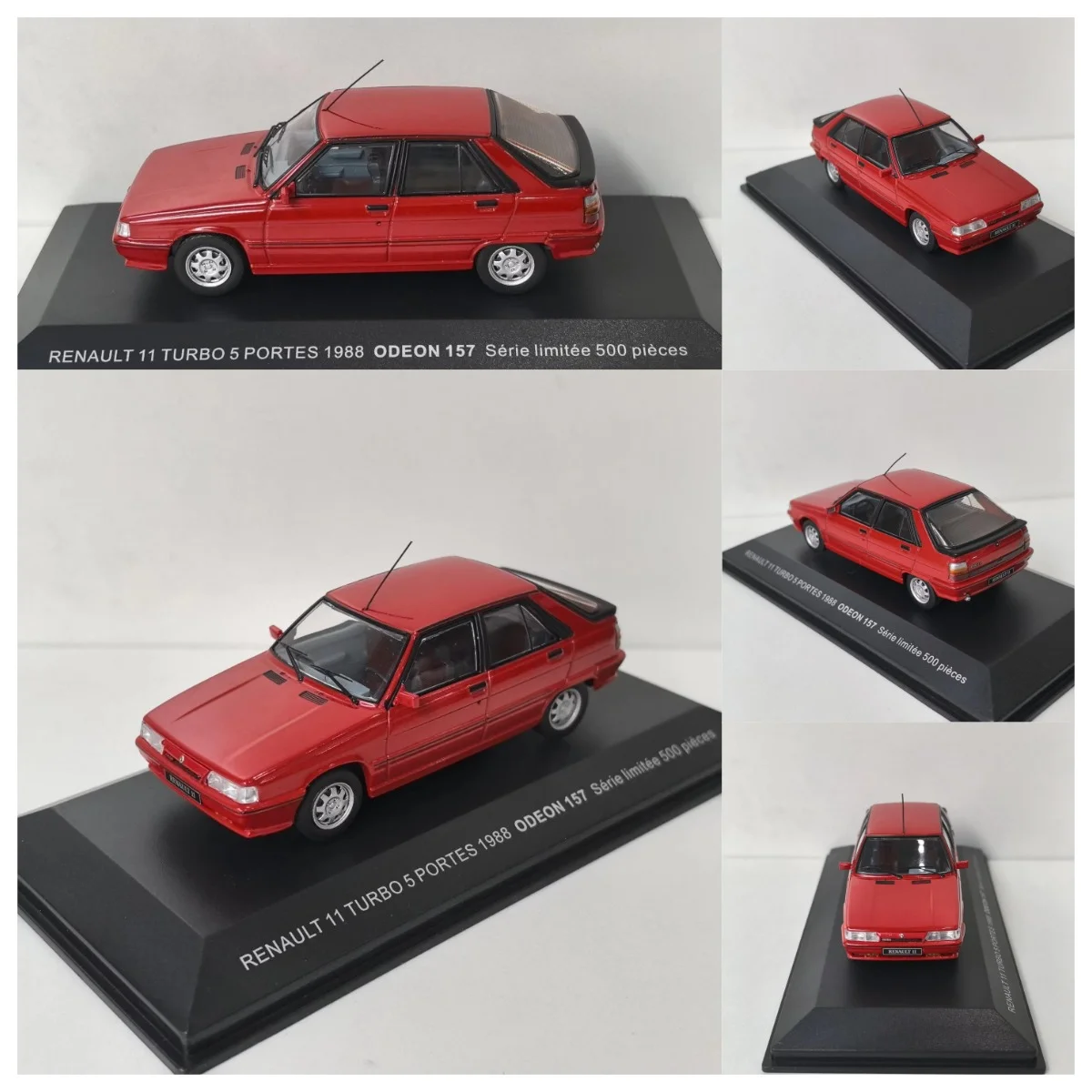 

ODEON Diecast 1:43 Scale 11 TURBO 5 PORTES 1988 1L Alloy Car Model