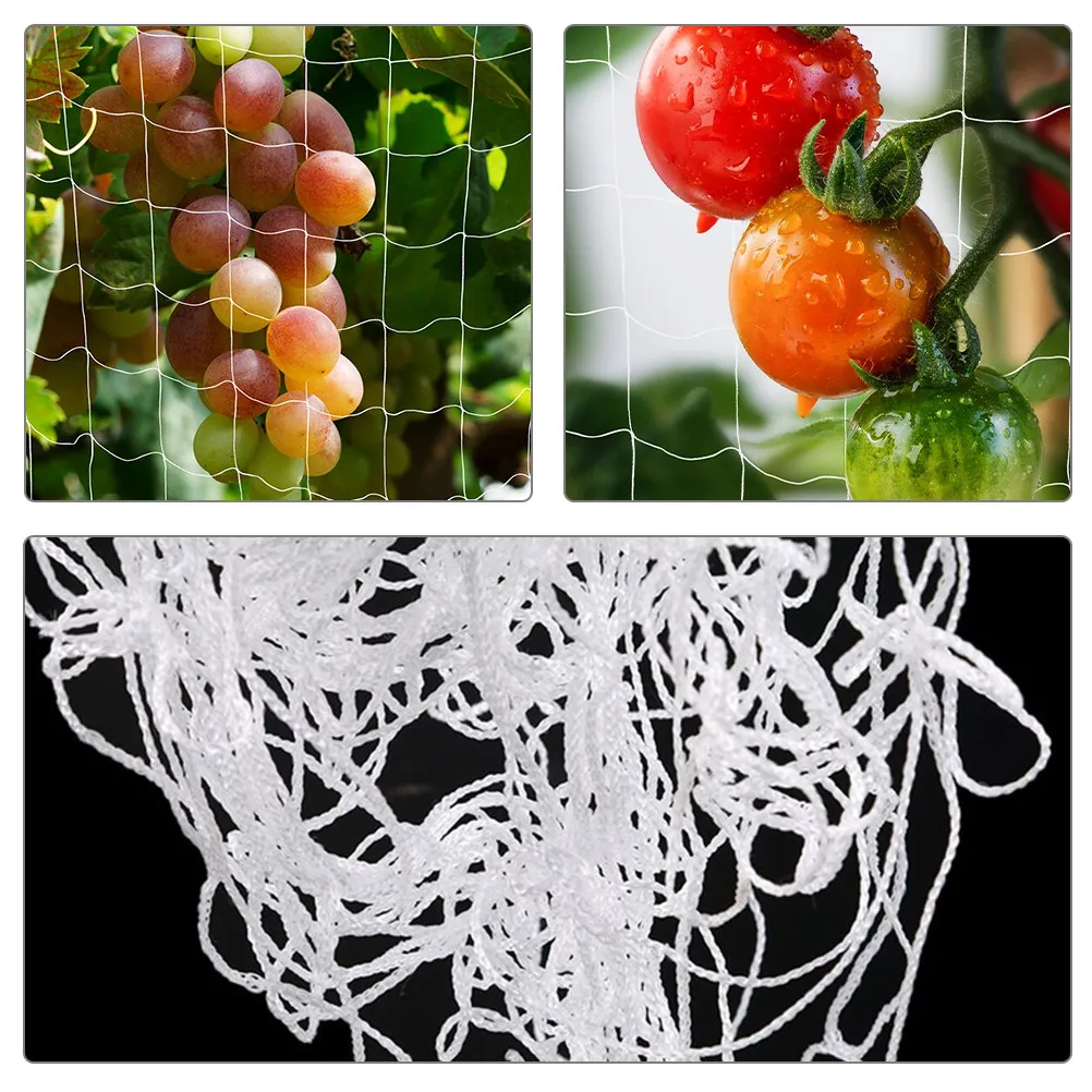 Flexible Plant Netting Premium Polyester Climbing Net for Gardens Orchards Beans Peas Outdoor Vine Support Trellis Mesh