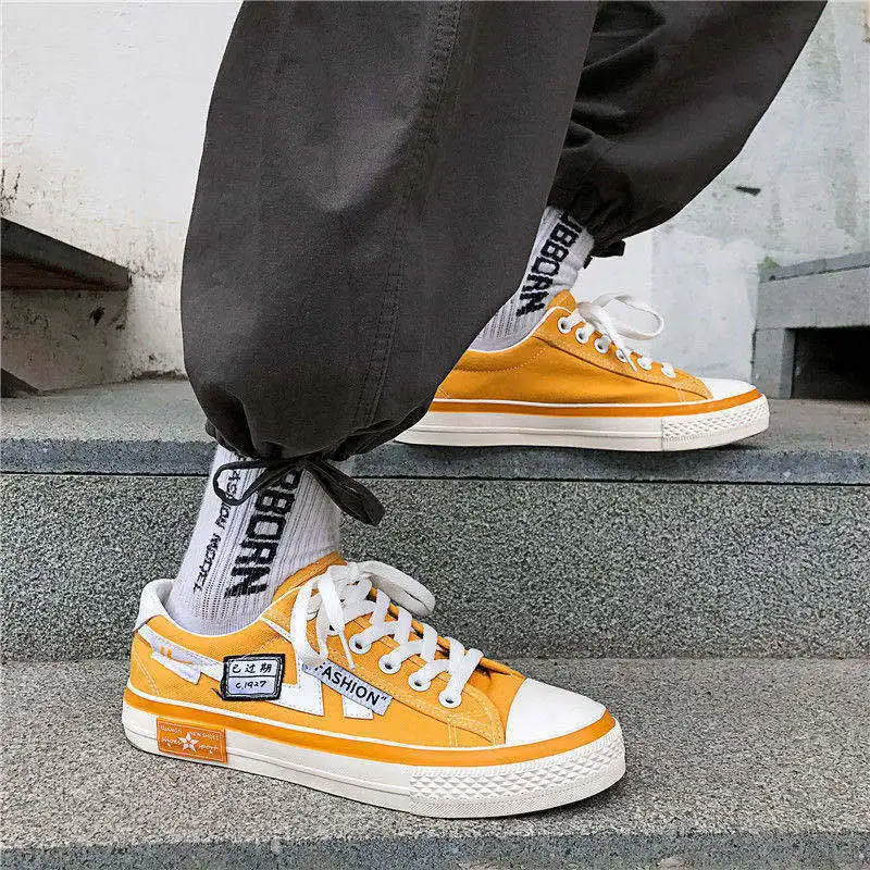 Women and Men Shoes Spring Autumn New 2022 Canvas Shoes Female Students High-top Lace Up Platform Non-slip Comfortable Sneakers