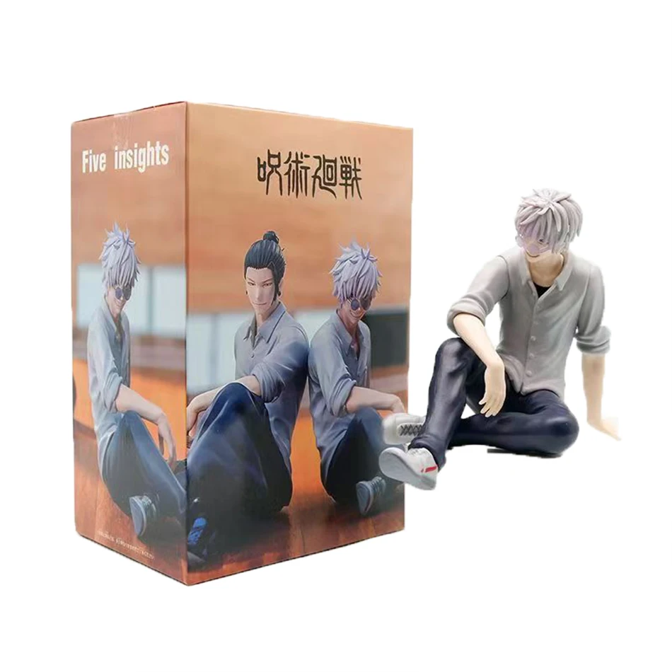 Gojo Satoru Anime Jujutsu Kaisen Figur Geto Suguru Yumemirize Sitzende Position Sammlermodell Geschenk Spielzeug Actionfigur Geschenke – Detail 9