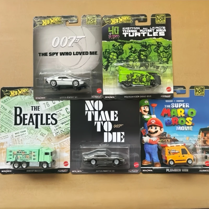 

Hot Wheels HXD63-D Series 1/64 VOLKSWAGEN DRAG BUS ASTON MARTIN V8 PLUMBER VAN LOTUS ESPRIT Коллекционная машина Игрушки Литой автомобиль