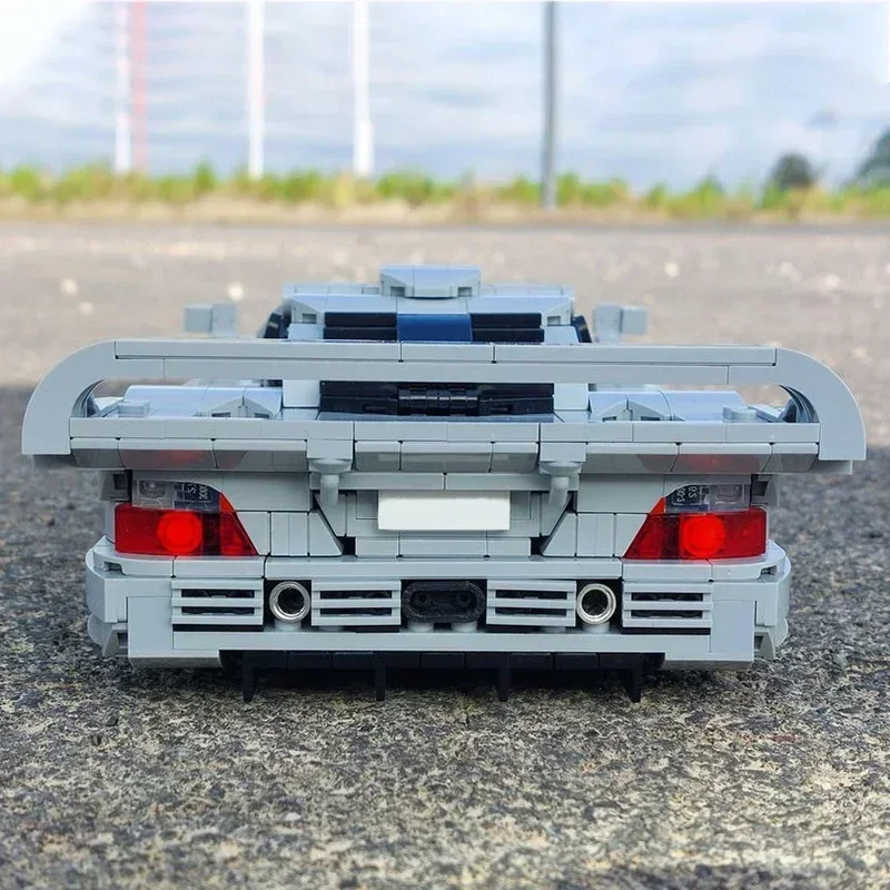 Supercar urbano modelo moc tijolos de construção velocidade campeão clk 1:15 tecnologia blocos modulares presente brinquedos natal diy conjuntos montagem