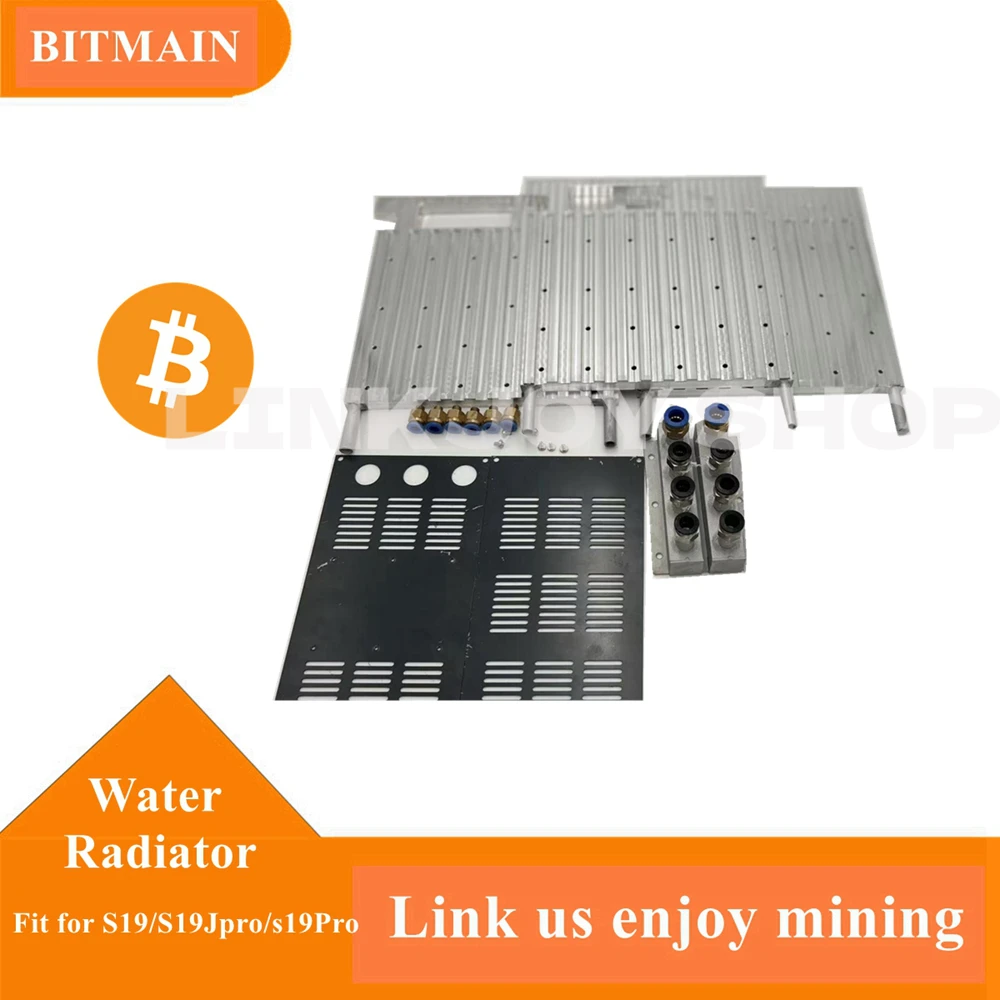 

Antminer S19 Serials Overclocking Water Cooling Kit For Hash Increased Bitmain S19/S19Jpro/S19pro Hydro Upgrade