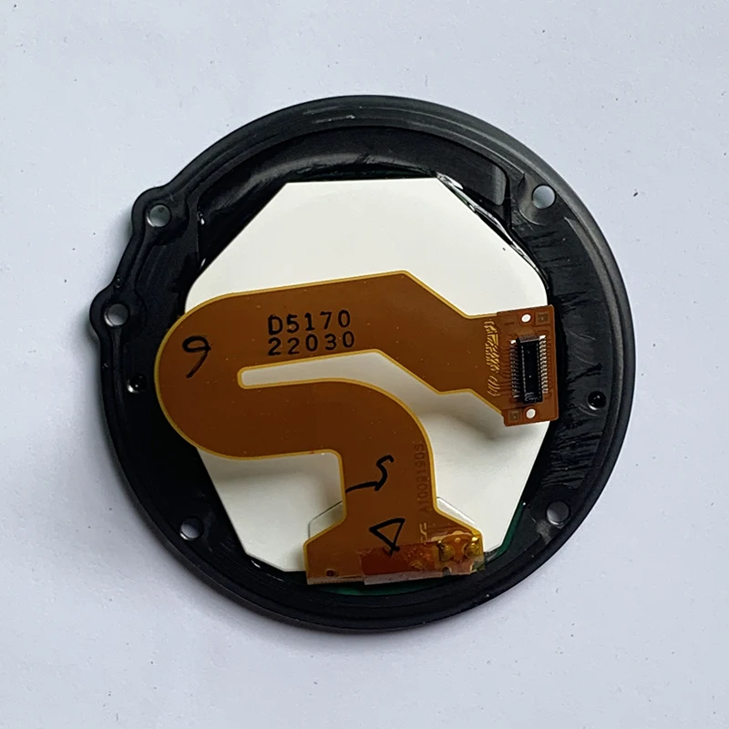 Original For Garmin Fenix 3 HR LCD Screen Smart Touch Digitizer Frame Assembly LCD Display Fenix 3 Battery Cover Repair parts