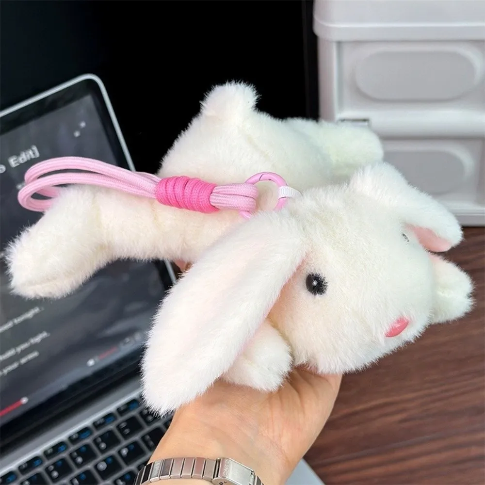 Novos animais dos desenhos animados boneca de pelúcia chaveiro bonito elefante capivara mochila charme panda raposa cão recheado pingente presentes aniversário