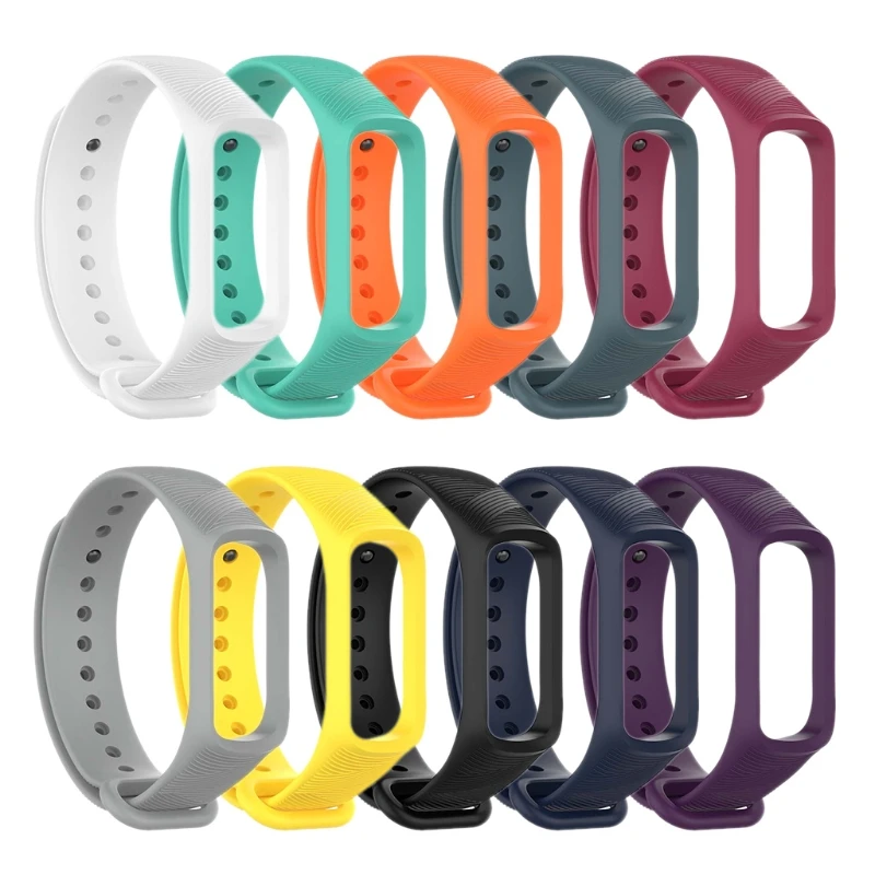 Twill Silicone Band Fit for for Galaxy fite R375 for Smart Wrist Strap Bracelet Replacement Waterproof Belt Dropship